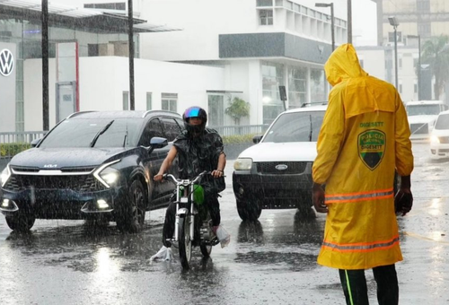 Indomet alerta sobre aguaceros, tormentas y ráfagas de viento en varias zonas