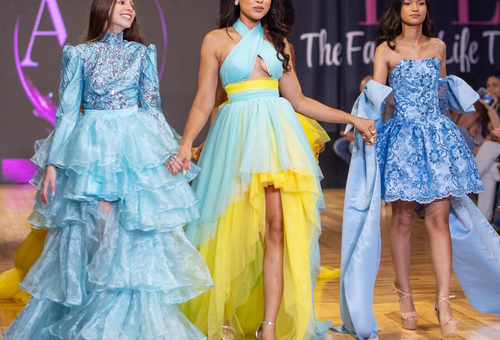 Leticia Lasose lleva el universo de Aurora Dresses a New York Fashion Week con “Sophia”