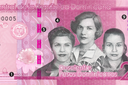 Nuevo billete de RD$200 comenzará a circular el 21 de septiembre