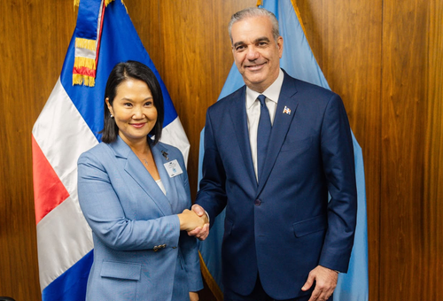 Abinader y Keiko Fujimori acuerdan impulsar las relaciones entre República Dominicana y Perú