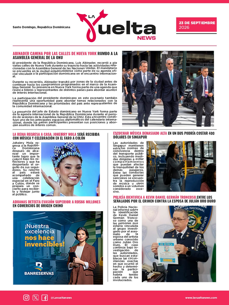 ¡NOTICIAS DE HOY, INFORMATE!