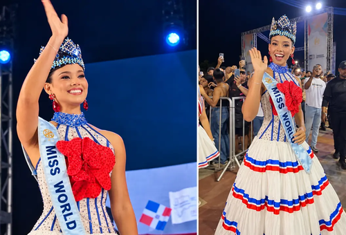 Joheirry Mola celebra su regreso a República Dominicana entre aplausos y música