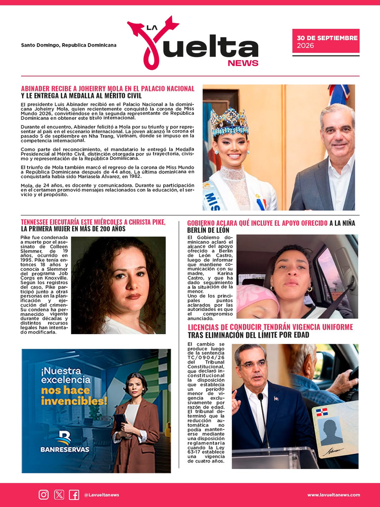 ¡NOTICIAS DE HOY, INFORMATE!