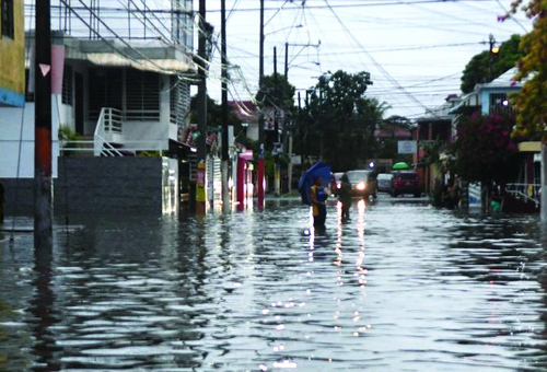 Lluvias y tormentas eléctricas marcarán el tiempo este lunes en República Dominicana