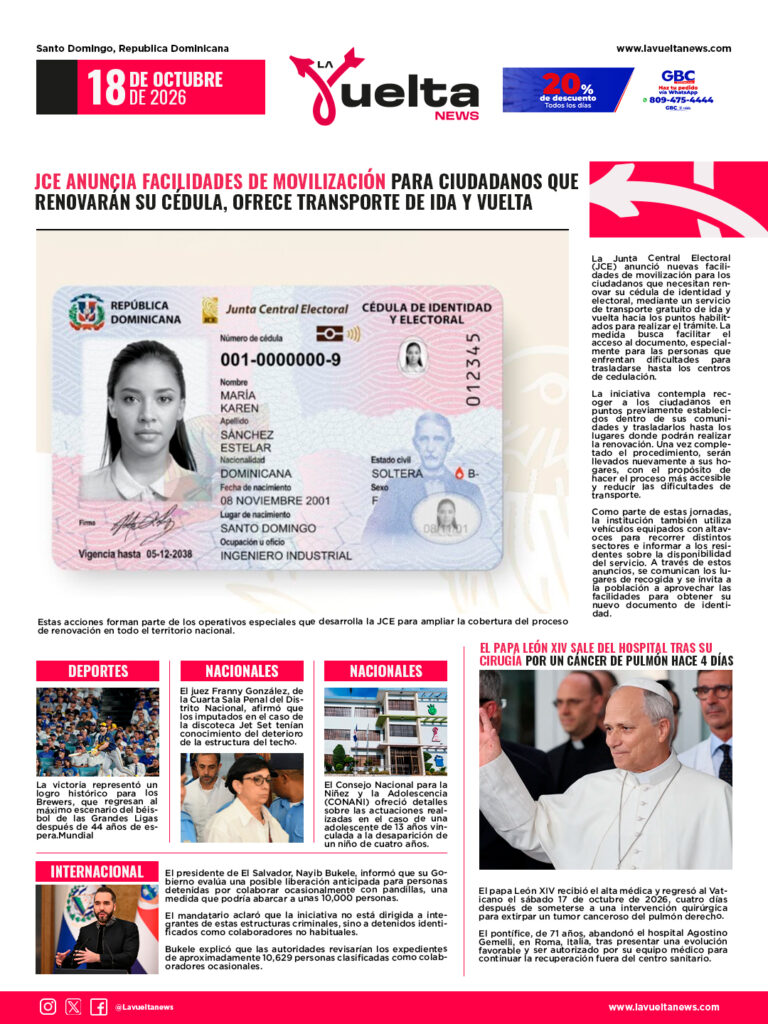¡NOTICIAS DE HOY, INFÓRMATE!