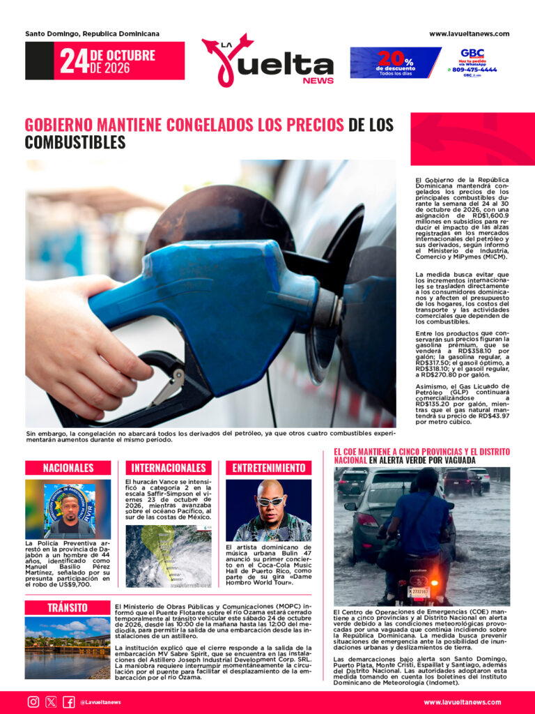 ¡NOTICIAS DE HOY, INFÓRMATE!