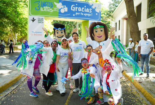 Ángeles sobre Ruedas llena de alegría, solidaridad e inclusión el Parque Iberoamericano