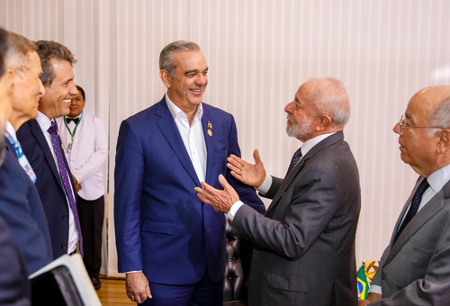 ABINADER FELICITA A LULA DA SILVA TRAS SU REELECCIÓN COMO PRESIDENTE DE BRASIL