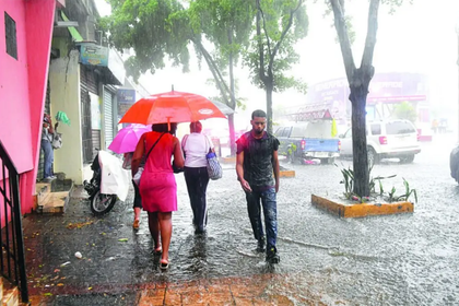EL COE AUMENTA A SIETE LAS PROVINCIAS EN ALERTA VERDE POR LLUVIAS